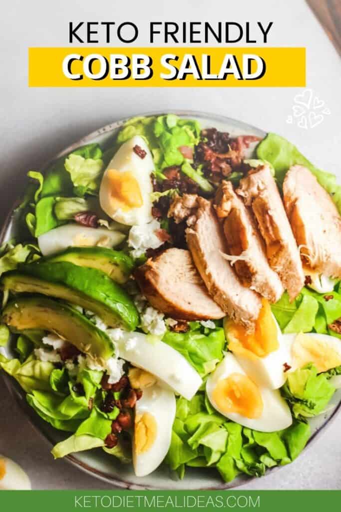 Easy Keto Cobb Salad Recipe Low Carb Friendly Too