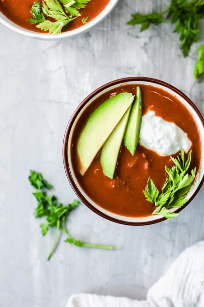 Instant Pot Low Carb Chili - Keto Diet Meal Ideas