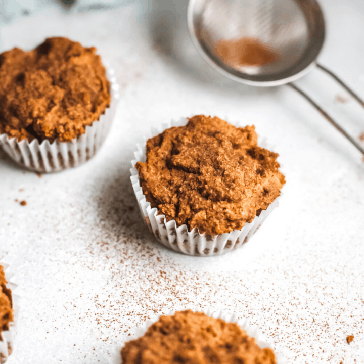 Coffee Cake Keto Muffins